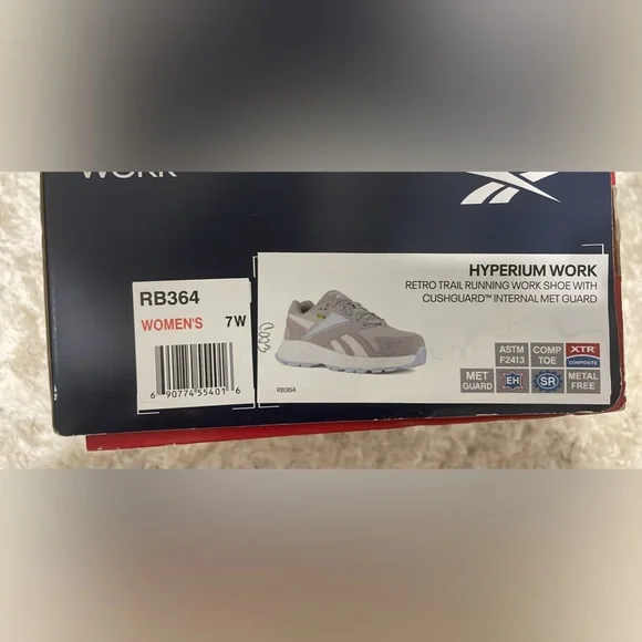 Composite Toe Met Guard Safety Shoes - Picture 6 of 8